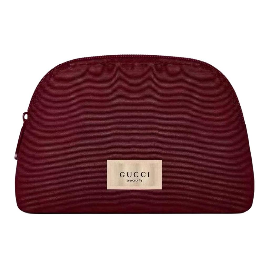 Gucci Beauty Rosso Ancora Red Shell Cosmetic Pouch