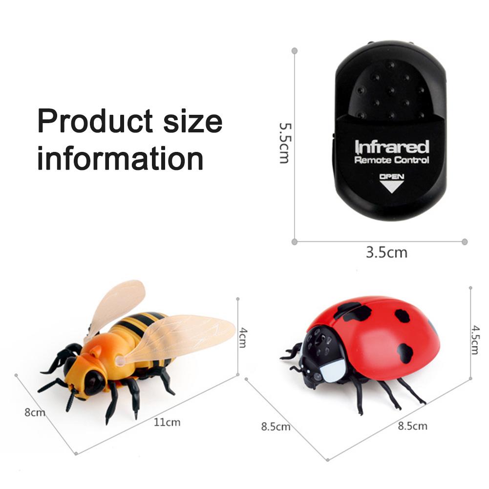 Infrared Rc-Animal Toys Simulation Bees Ladybugs Electric Robot Toy Animal Prank Toy Vehicle Kids Birthday Present