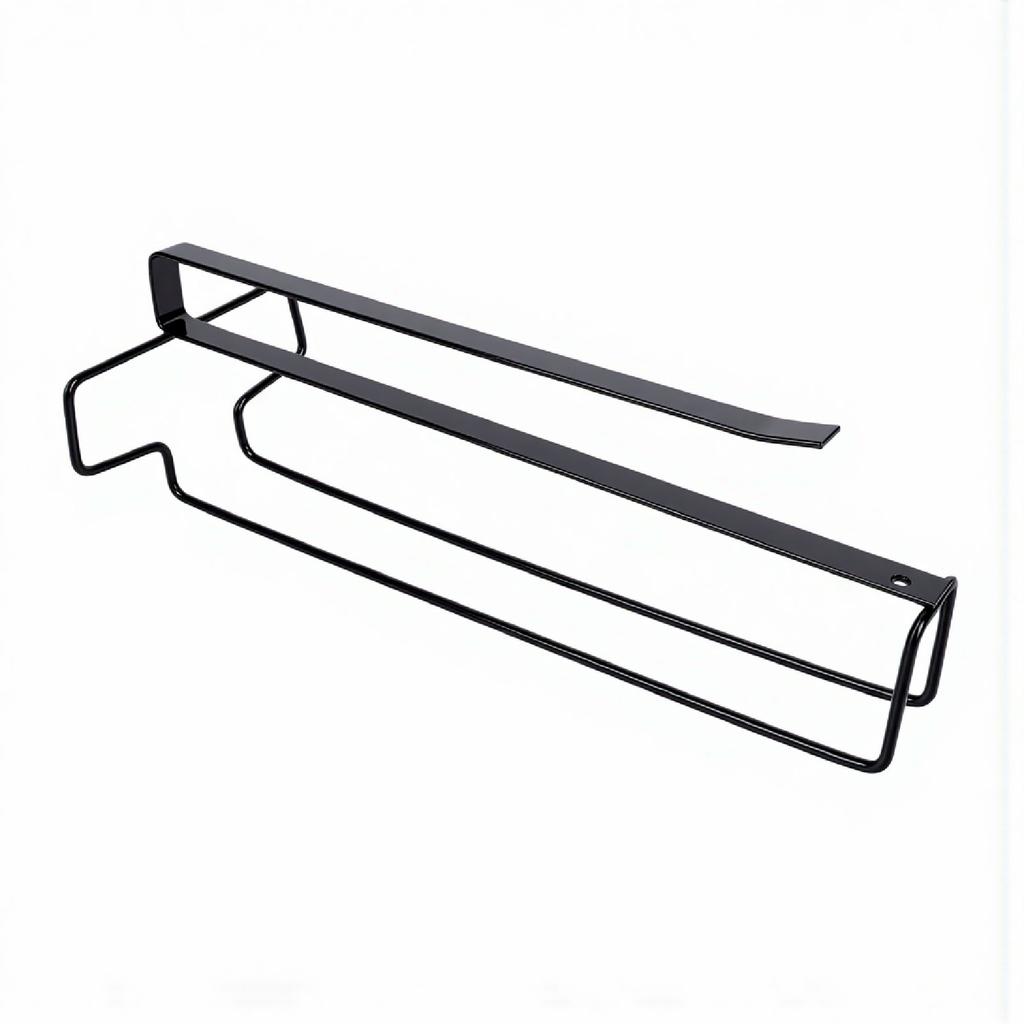 Wine Glass Holder No Drill Hanging Under Cabinet Wine Glass Rack for Household Kitchen