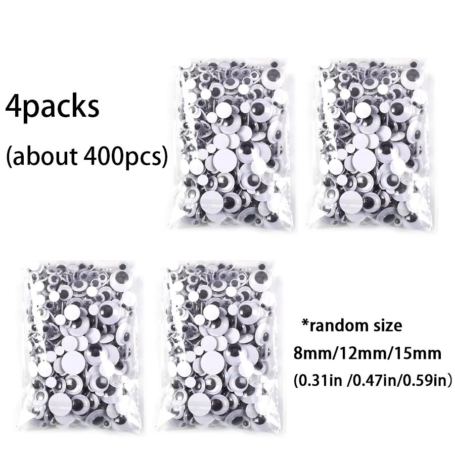 100/400pcs Creative DIY Eyes Multicolour Handmade Products DIY Decorative Supplies Sewing Accessories XJM