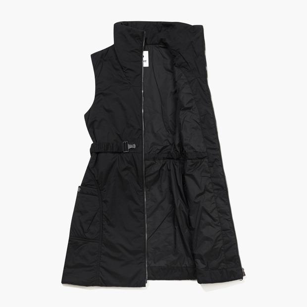 LECOQ GOLF Women'S Padded Full-Zip Vest Dress _Blck Gq322Lop91