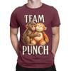 Baby Monkey Punch Funny Graphic 100 Cotton TShirt Bib Punch The Monkey Tops Tees For Unisex