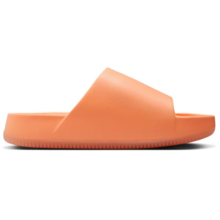 Nike Calm Slide Comfortable Versatile Non-Slip Quick-Dry Slide Sandals Women Sandals Orange DX4816-801