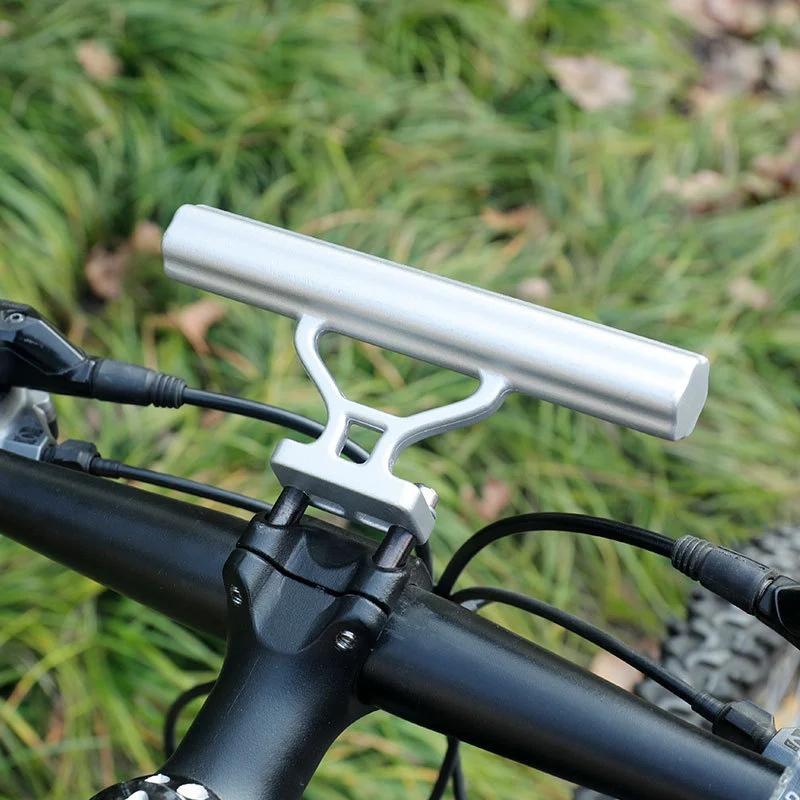 Aluminium Legierung Lenker Extender Bike Griff Verlängerung Bar Halterung Fahrrad Scheinwerfer Rack Zubehör