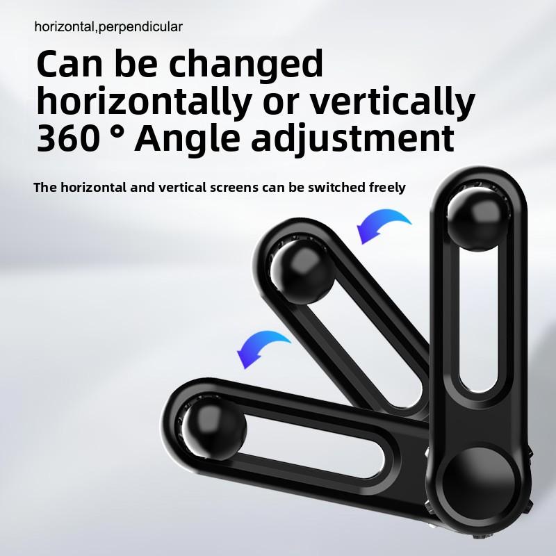 360°Rotating Adjustable 17mm Ball Joint Extension Arm for Car Air Vent GPS Mount Car Air Outlets Screen Dash Mobile Phone Holder
