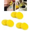 25Pieces Round Absorbent Sponges 7cm Washable Synthetic Sponges Watercolor Sponges for Ceramic Art Craft Face Painting