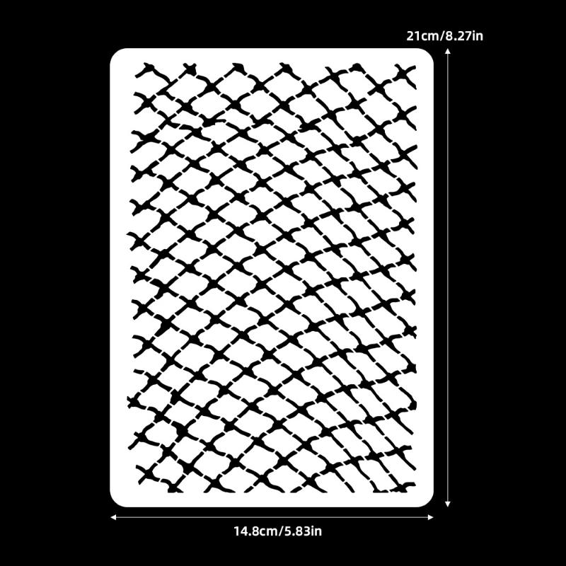 Diy Scrapbooking Reusable Bird Pattern Stencil Card Making & Crafts - Durable Plastic Spray Painting Templat