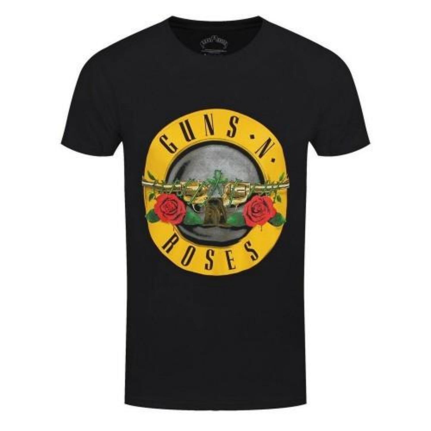 Guns N Roses Unisex Adult Classic Logo T-Shirt S чёрный