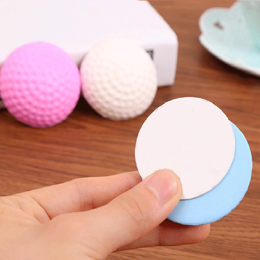 Self-adhesive Rubber Door Buffer Wall Protector Door Handle Buffer For Door Stop Door Handle Protector Pad