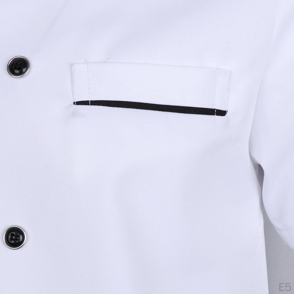 Chef Jacket Coat Hotel Short Sleeve Catering Uniforms