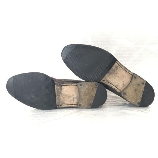 Spain 80s-90s Mezlan Chukka Boots 9.5M 27.5cm Brown Leather Dress Shoes(USED)