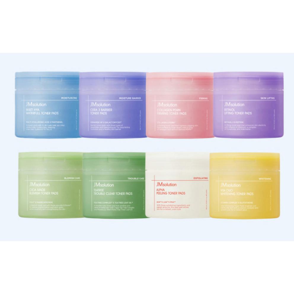 JM Solution Cica Madecassoside Calming Toner Pad 170ml, 100 Sheets