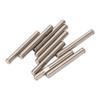 10Pcs RC Motor Shaft Rod Replacement 4mm Diameter Metal RC Car Brushless Motor Shaft Rod for RC Car Boat Airplane