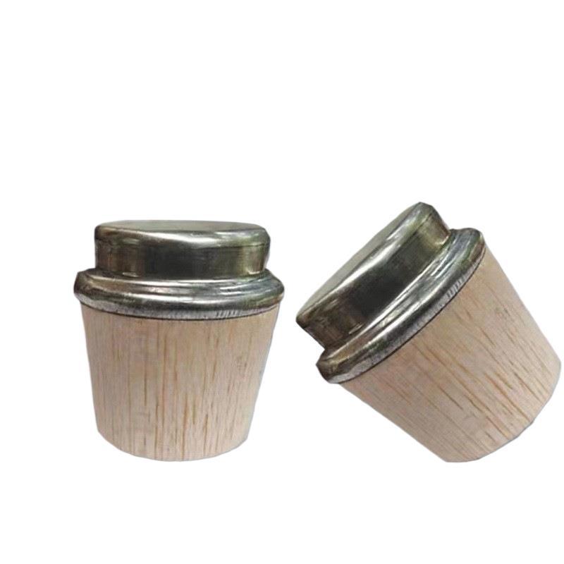 Universal Wooden Thermos Stopper Set for Water and Tea Bottles