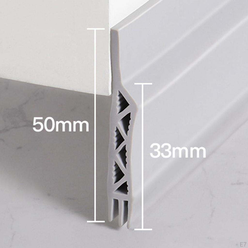 Door Bottom Seal Weatherstrip, under Draught Excluder, Strip