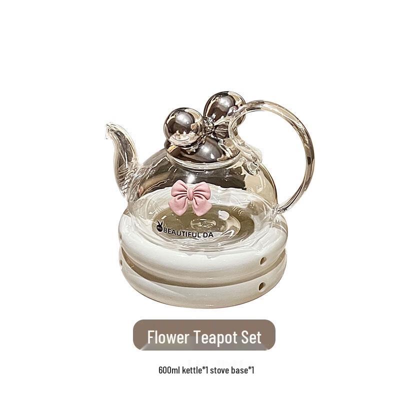

Qianxing Bowknot Ceramic Heatable Tea & Water Sets
