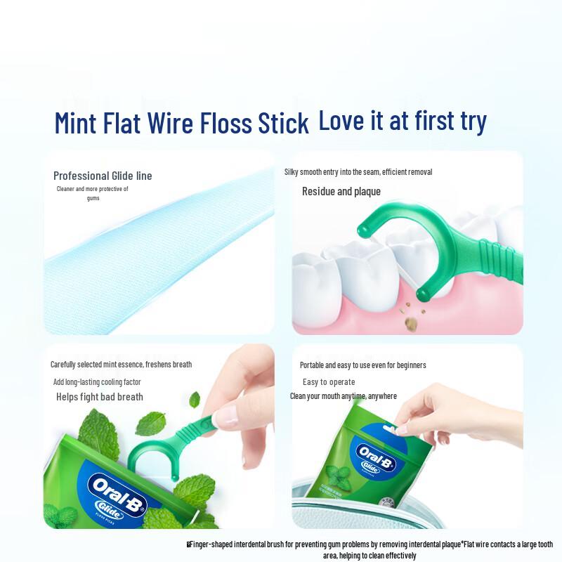 Oral-B Tiefenreinigung Minz-Zahnseide-Stäbchen