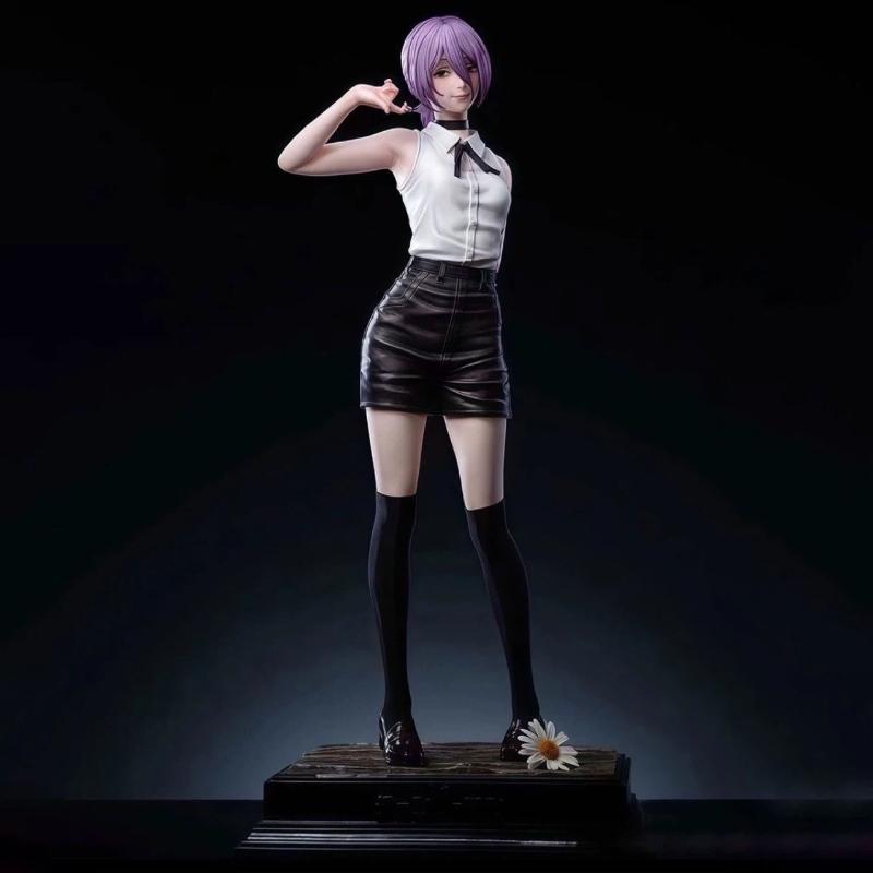 Action Figures Electric Saw Man Ck Reze Bomb Anime Figure Decorations Two-Dimensional Desktop Beauties Collectible Toys &Hobbies