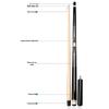 Jianying PB35 1/2 Split Maple Pool Cue