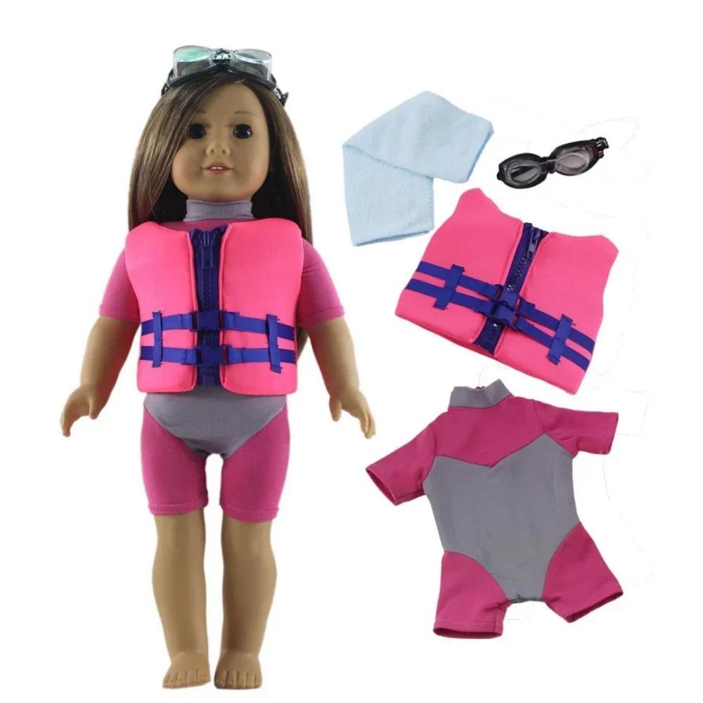 

1 Комплект Красильной Повседневной Одежды для Куклы 18 дюймов Американская Кукла Множество Стилей на Выбор A90 fit 18 inch doll