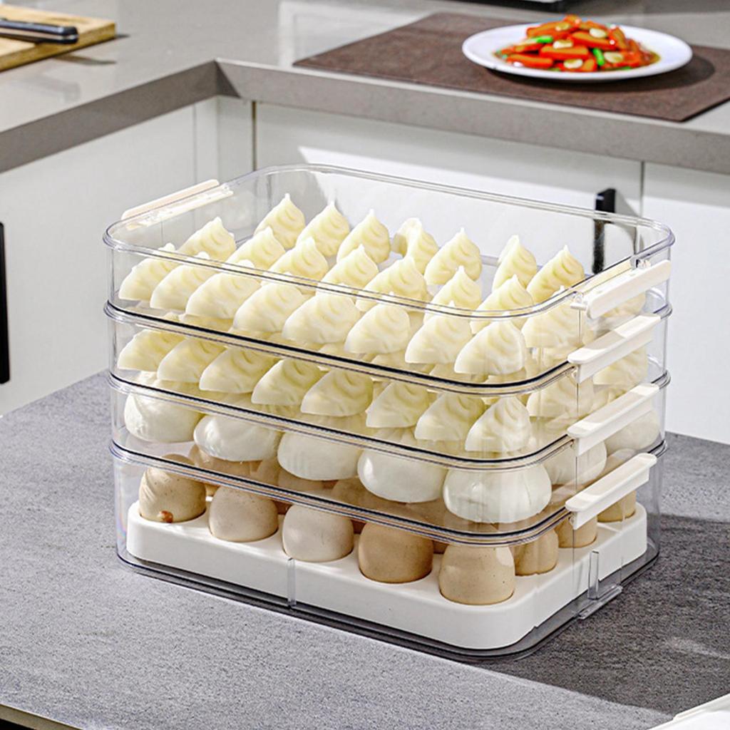 Container with Lid Organizer Premium Materials for FruitVegetable,