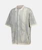 Sun Love Jacquard Full Zip Knit Polo Beige
