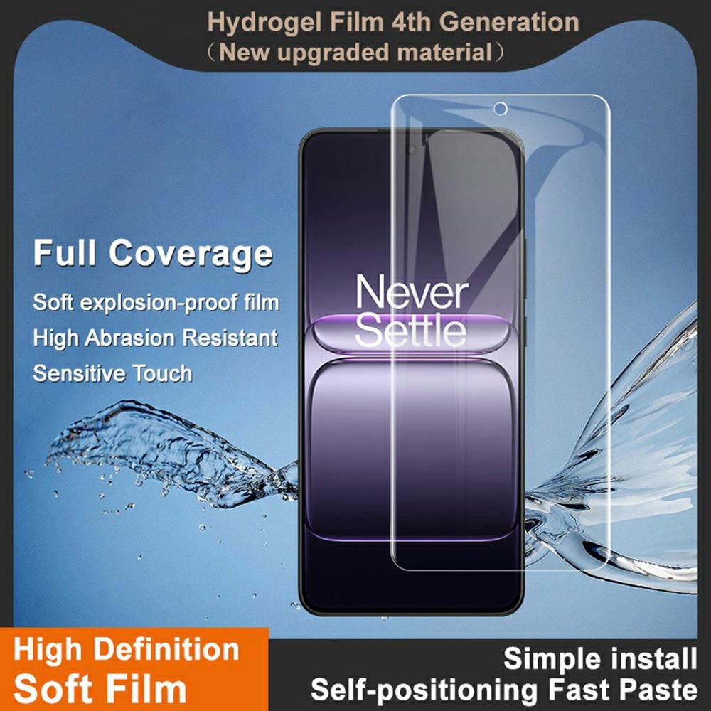 IMAK Hydrogel Film 4th For OnePlus Ace 5 Racing 5G/Nord CE5 5G Screen Protector Ultra Clear Soft TPU Film (Fingerprint Unlock)