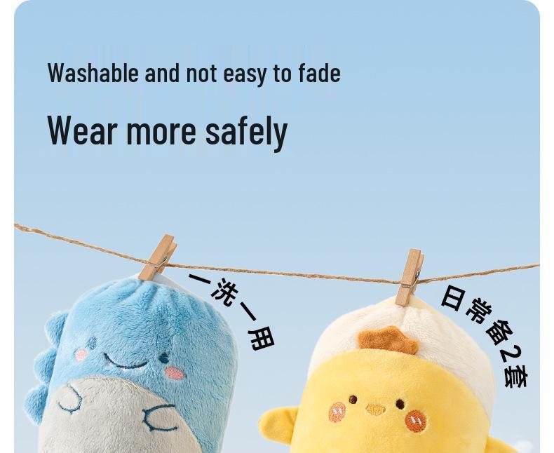 Nidoran 2025 Kids' Autumn/Winter Arm Protectors - Anti-Stain, Warm Sleeves for Boys & Girls