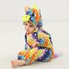 MICHLEY New Autumn and Winter Flannel Climbing Clothes Baby Pajamas Children's Class A Flannel Animal Onesie