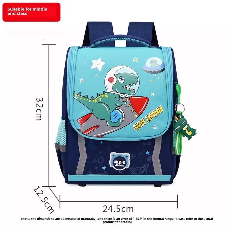 Large Capacity Waterproof Unicorn Cartoon Canvas Backpack For Kids With Breathable Design
