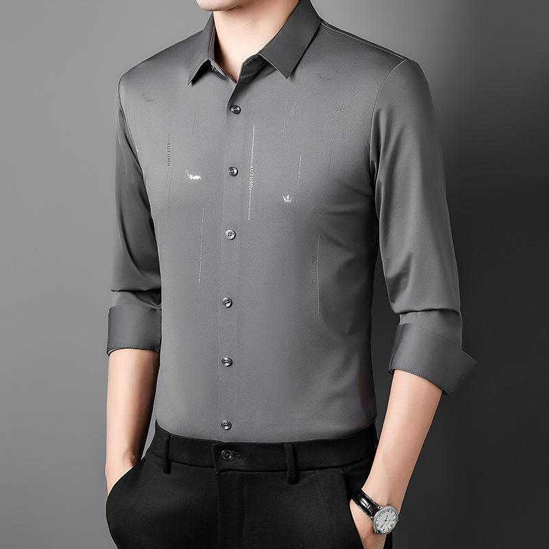 Men's Long-sleeved Shirts Autumn New Korean Style Trendy Shirts Casual Jackets Men's Versatile Tops Men
