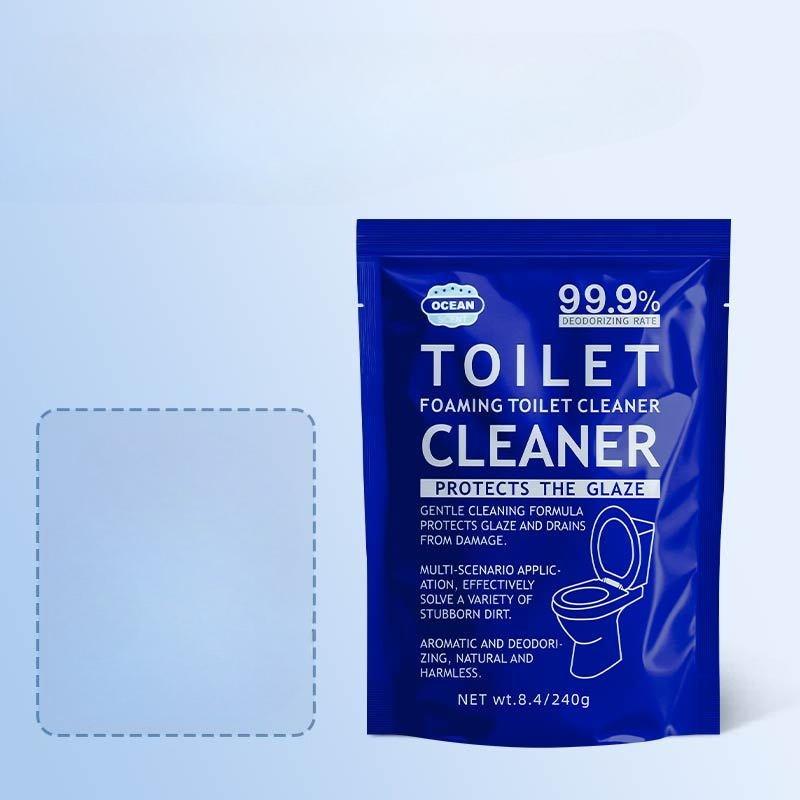 Pó Limpador Espumante para Sanita de RV/Casa - Aroma Floral, Ação de Espuma Rica Dissolve Manchas Difíceis, Elimina Odores e Mantém a Frescura, Desentope Tubagens