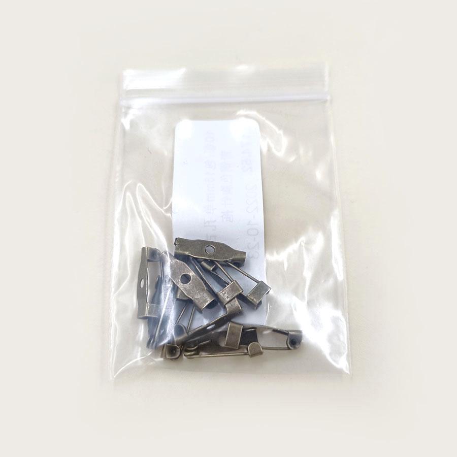 Popular High Quality 15/20/25/30/35 Mm 10Pcs/Lot For Jewelry Making DIY Blank Base  Clip Settings Safety Pins Base Pins Brooch Jewelry Accessories