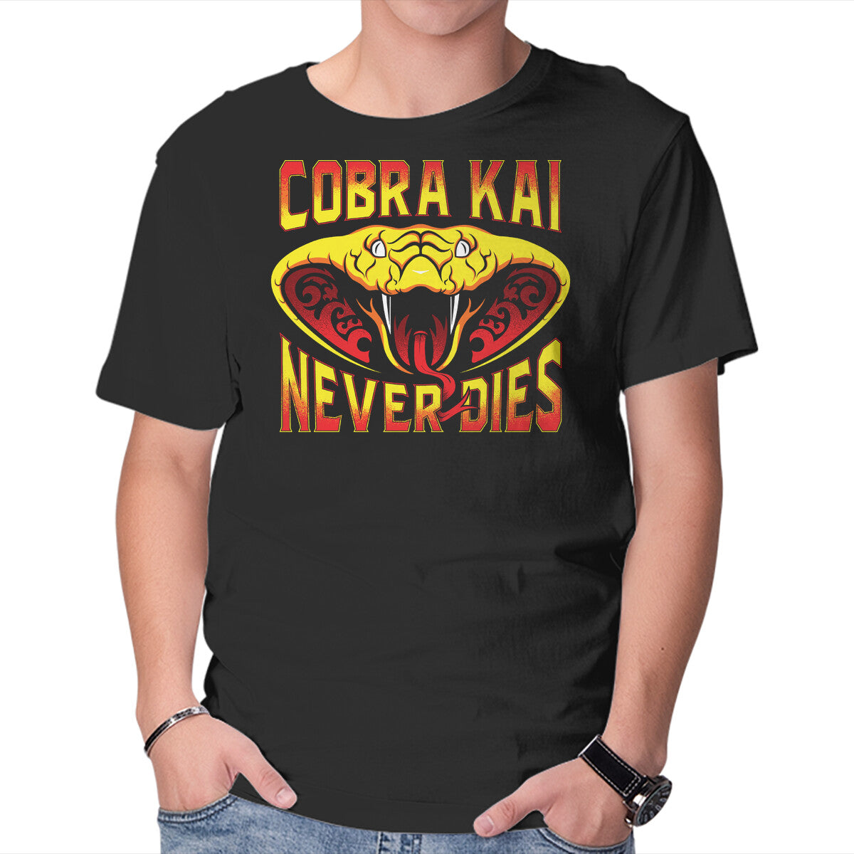 Unisex Crew Neck T-Shirt Never Dies Graphic Short Sleeve Casual Tee XL