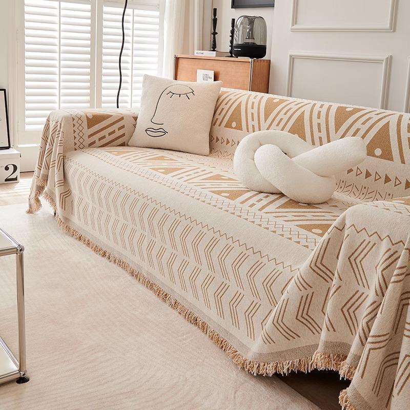 Retro Sofa Cover Cloth Four Seasons Universal Sofa Towel National Wind Sofa Cover Towel Sofa Blanket
