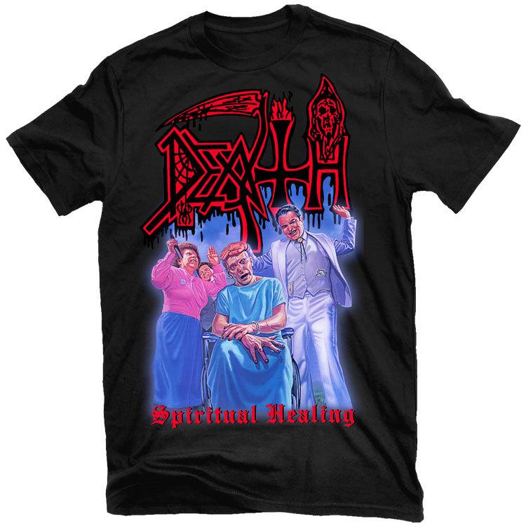 DEATH Spiritual Healing T-Shirt NEW! Relapse Records TS4268 Unisex T-Shirt L