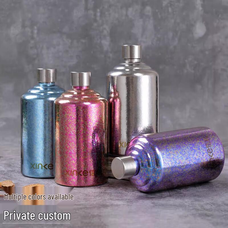 Xinke Pure Titanium Hip Flask XKH-7007