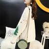 Women's 2024 Autumn Winter Round Neck Loose Knit Christmas Sweater Pullover