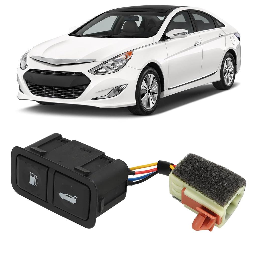 Trunk Lid Switch Trunk Lid and Fuel Filler Door Switch Assembly 937003S000 Sturdy Trunk Fuel Door Opener Button Replacement for Sonata 2011 To 2014