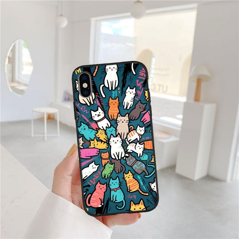 

LO23 Чехол-бампер Мягкий Кот Котёнок Мяу для Samsung Galaxy S20 S21 S22 Ultra FE + Plus A21S A22 A24 A25 A26 A30 A30S A31 Galaxy S20+