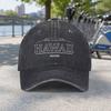 Unisex Hawaiian Vacation Washed Baseball Cap For Beach Fishing Camping Travel Outdoor Casual Duckbill Hat