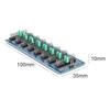 0.1R-9999999.9R Programmable Eight Decade Resistor Board 0.1-9.9999999MR (0-10MS) Step Accuracy 0.1R 1/2 W SMD Resistance Module