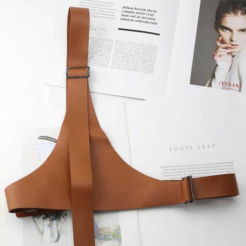 Harness Belt Triangle Women Versatile Dress Suit Coat Adjustable Freely Gift