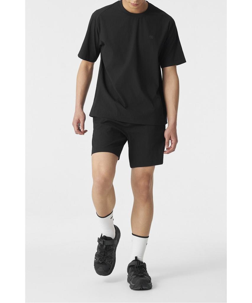 Koolongseupocheu Men'S Crease Length Shorts (Set-Up) Tlpom26621Blk