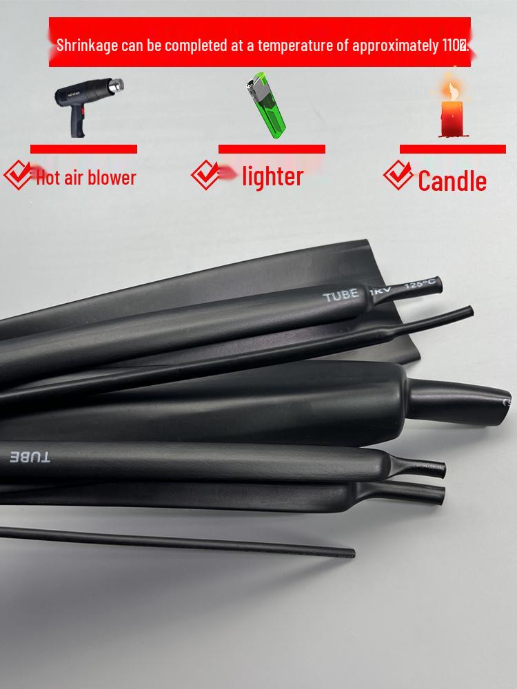 Heat Shrink Tubing Cable Protector for Charging and Fiber Optic Cables