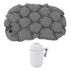 Inflatable Seat Cushion Waterproofing Foldable Portable Camping Air Sitting Pad with Pump for Airplane
