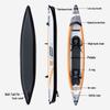 KOETSU Two-Person Drop-Stitch Inflatable Kayak