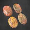 AAA Quality Natural Leopard Skin Jasper Cabochon, Loose Cabochon Lot, Mix Lot, Healing Gemstone Lot For Jewelry Making.
