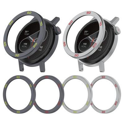 Lünettenringe Displayschutz Smartwatch Rahmenabdeckung für CMF Watch Pro 2 Ersatzschutz Bumper mit gehärteter Folie
