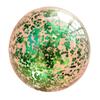 In-stock Ultra-transparent Blue Sequin Inflatable Beach Ball Toy for Water Play & Photography